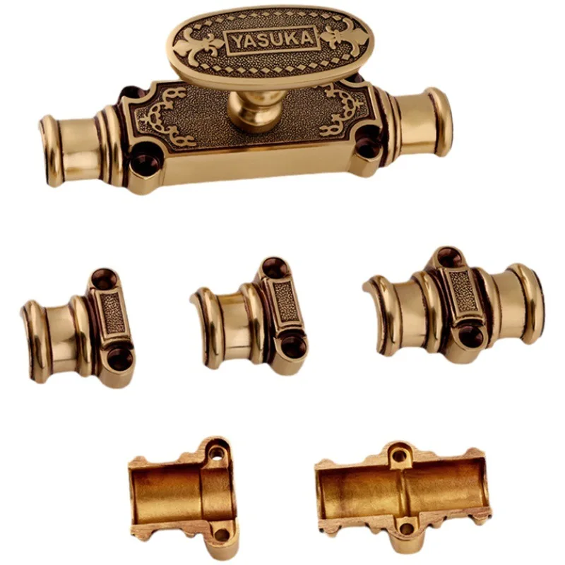 Brass European door open latch door and window accessories heaven and earth lock antique child and mother door open latch
Brass European door open latch door and window accessories heaven and earth lock antique child and mother door open latch