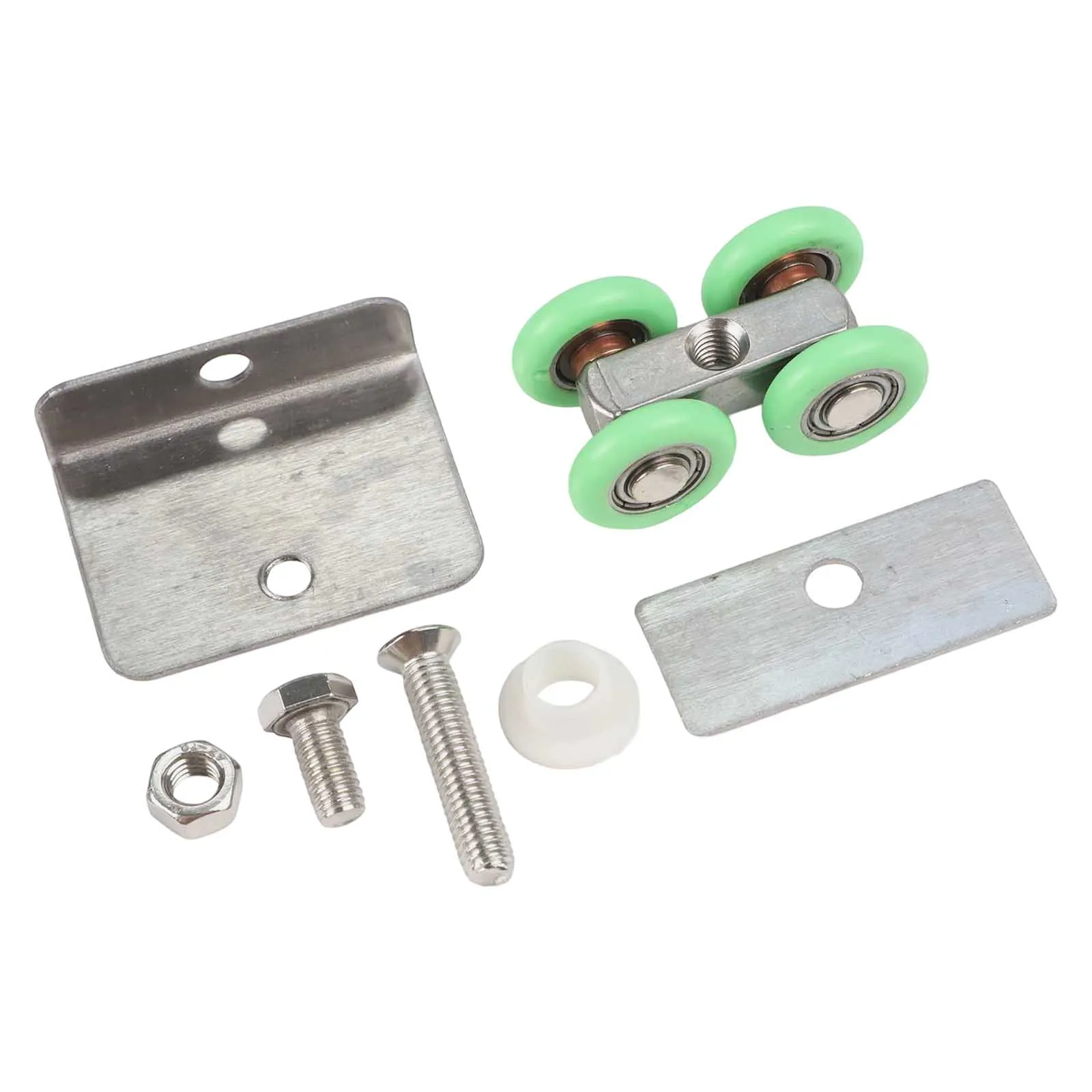 Ролик для раздвижных дверей из нержавеющей стали на четырех колесах для душевой кабины: плавное скольжение, нейлоновые подшипники, устойчивость к ржавчине
Ролик для раздвижных дверей из нержавеющей стали на четырех колесах для душевой кабины: плавное скольжение, нейлоновые подшипники, устойчивость к ржавчине