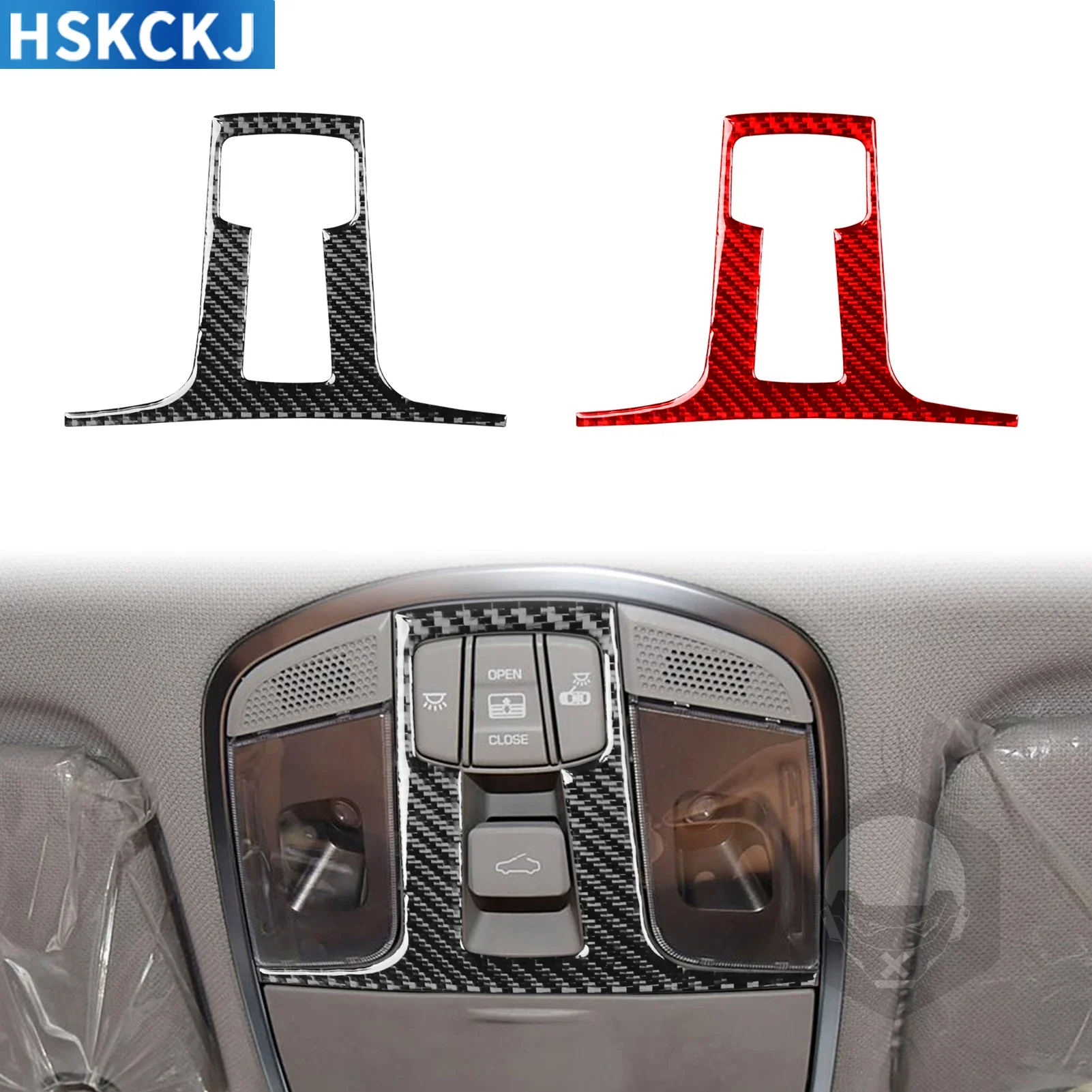 For Hyundai Sonata 2015—2017 Real Carbon Fiber Front Reading Light Cover Trim Sticker Interior Decorative Accessories
For Hyundai Sonata 2015—2017 Real Carbon Fiber Front Reading Light Cover Trim Sticker Interior Decorative Accessories