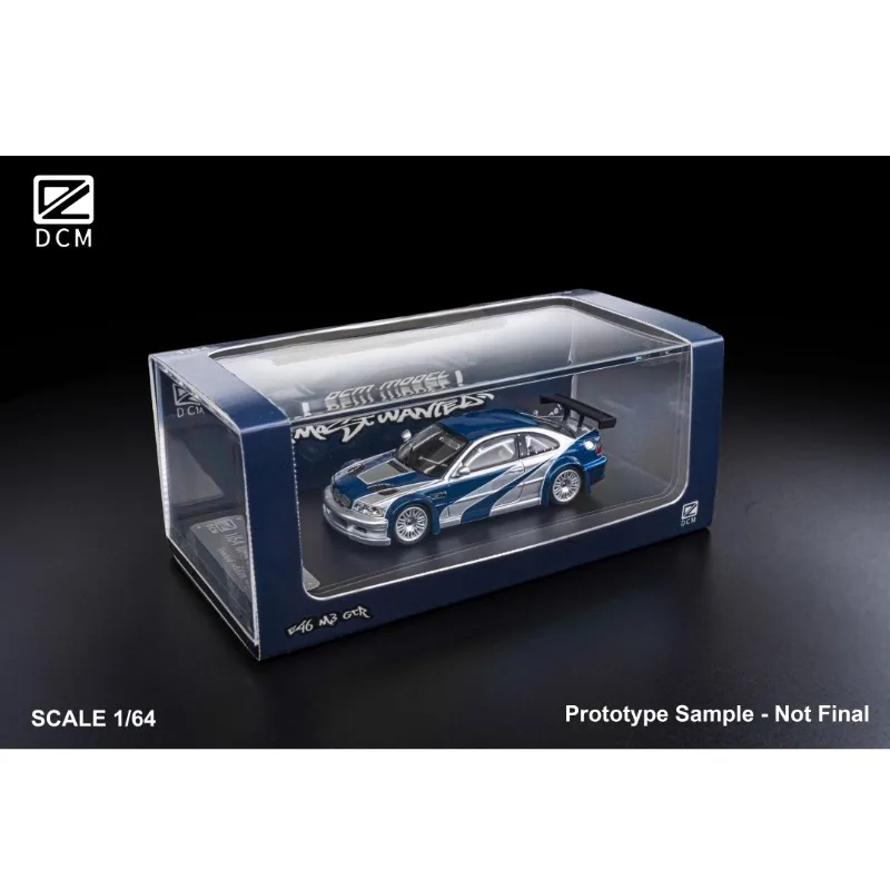 DCM 1:64 BMW M3 E46 Need for Speed alloy car model, boy's room decoration, adult collectible ornament.
DCM 1:64 BMW M3 E46 Need for Speed alloy car model, boy's room decoration, adult collectible ornament.
