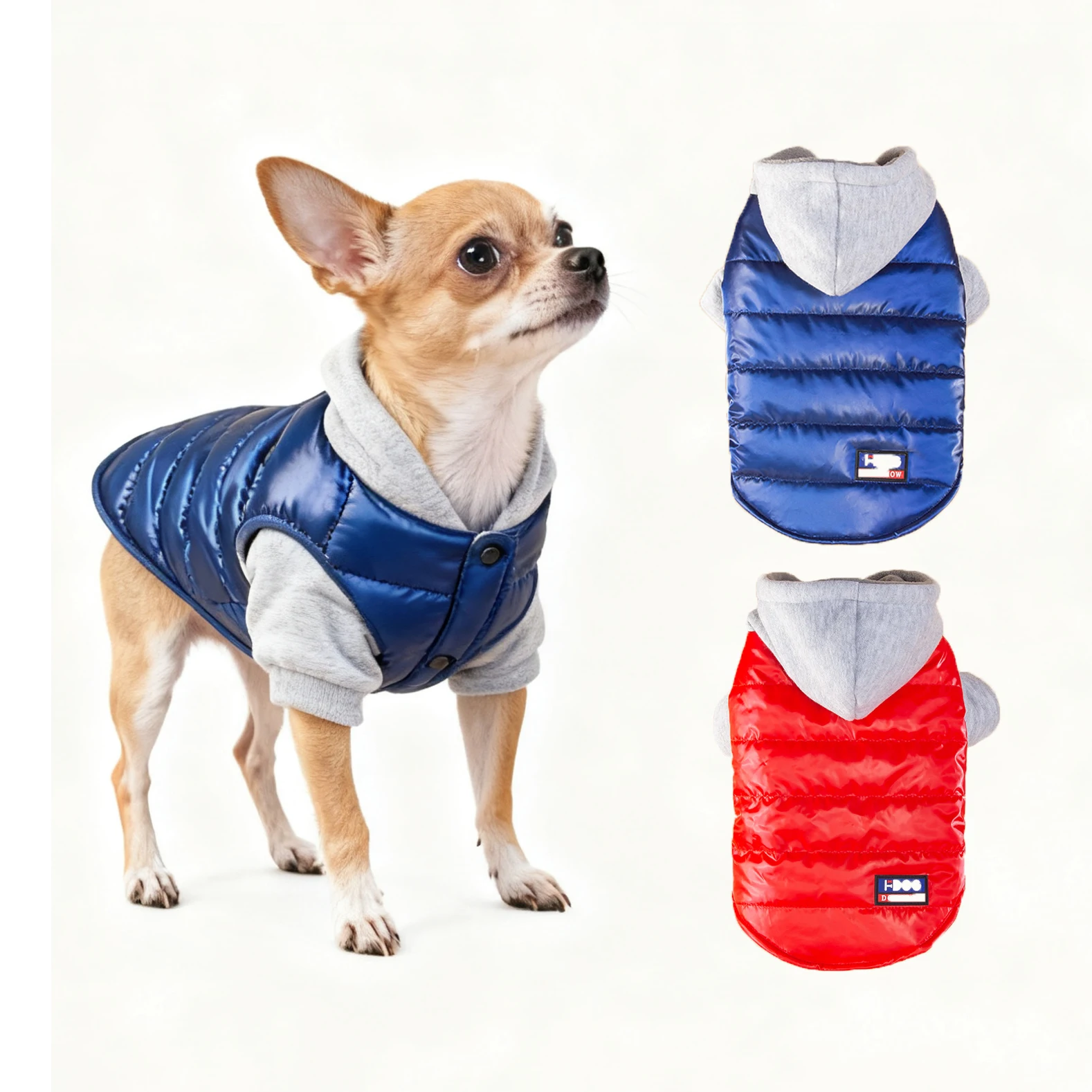 Waterproof Dog Jacket Warm Fleece Lined Winter Coat Hooded Cold Weather Dog Clothes for Small Medium Dogs Chihuahua Yorkies
Waterproof Dog Jacket Warm Fleece Lined Winter Coat Hooded Cold Weather Dog Clothes for Small Medium Dogs Chihuahua Yorkies