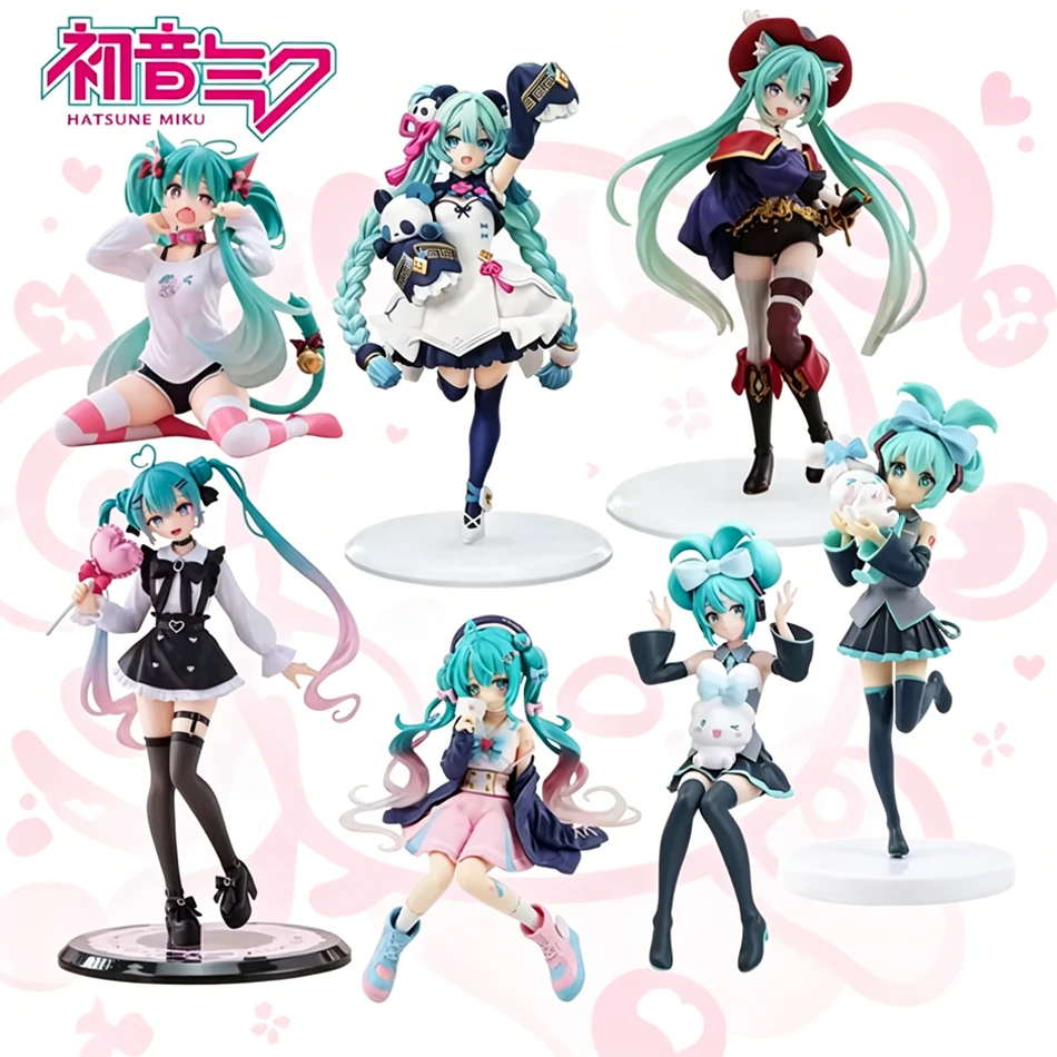 Hotsale Kawaii Girl Hatsune Miku Anime Figure Fashion Subclture Miku Action Figure Christma Gift PVC Collection Model Doll Toys
Hotsale Kawaii Girl Hatsune Miku Anime Figure Fashion Subclture Miku Action Figure Christma Gift PVC Collection Model Doll Toys
