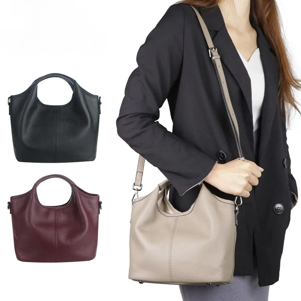 Luxury 2025 Trebd Retro Handbag Clutch for Women Genuine Leather Portable Bucket Bags Fashion Casual Shoulder Crossbody Pouch
Luxury 2025 Trebd Retro Handbag Clutch for Women Genuine Leather Portable Bucket Bags Fashion Casual Shoulder Crossbody Pouch