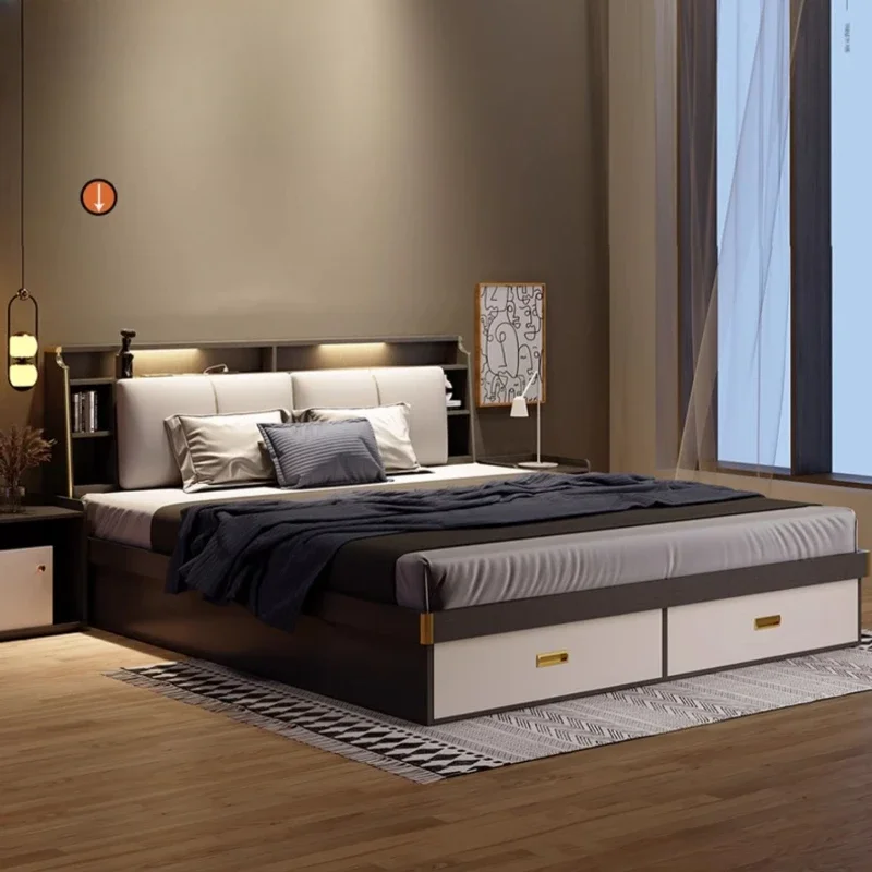 Headboard Frame Double Bed With Drawers Nordic Luxury King Size Double Bed Pretty Modern Cama Matrimonial Bedroom Furniture
Headboard Frame Double Bed With Drawers Nordic Luxury King Size Double Bed Pretty Modern Cama Matrimonial Bedroom Furniture