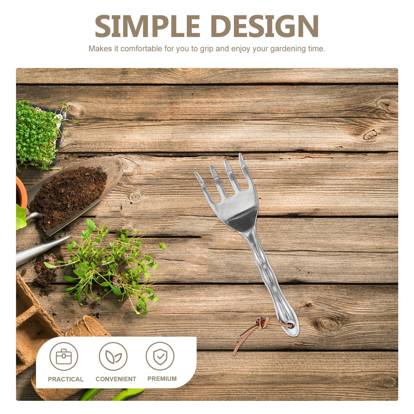 Gardening Tools Hand Rake Small Lightweight Portable Mini Garden Tool Rakes for Lawns Weeding Digging Planting Bonsai
Gardening Tools Hand Rake Small Lightweight Portable Mini Garden Tool Rakes for Lawns Weeding Digging Planting Bonsai