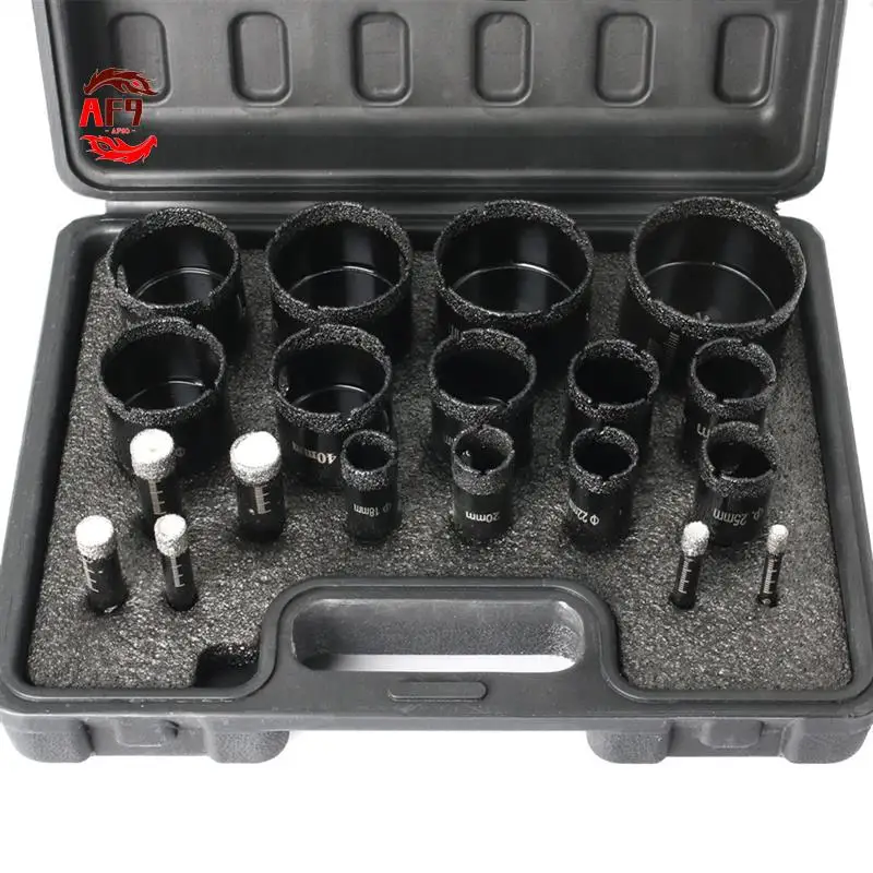 AF90-Drill Bits Granite Stone Tile Bits 19Pcs 6-60Mm Hole Saw Kit For Granite Stone Tile Construction Tools
AF90-Drill Bits Granite Stone Tile Bits 19Pcs 6-60Mm Hole Saw Kit For Granite Stone Tile Construction Tools