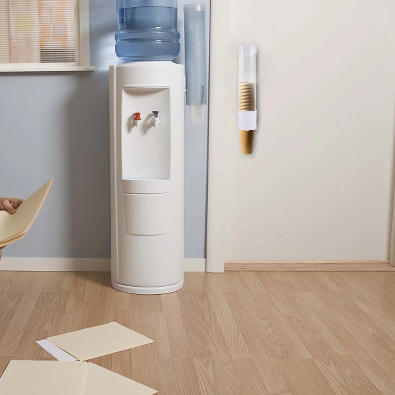 Cup Dispenser Wall Mounted Punch Free Paper Cup Organizer Material Dust Proof Suitable Home Hotel Cafe Bar Lightweight 
Cup Dispenser Wall Mounted Punch Free Paper Cup Organizer Material Dust Proof Suitable Home Hotel Cafe Bar Lightweight