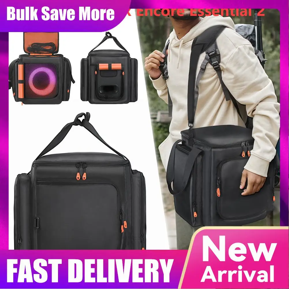 Для JBL Partybox Encore Essential 2, портативный чехол для динамика, пылезащитный чехол, большая вместительная двухсторонняя сумка для хранения динамиков Encore Essential
Для JBL Partybox Encore Essential 2, портативный чехол для динамика, пылезащитный чехол, большая вместительная двухсторонняя сумка для хранения динамиков Encore Essential