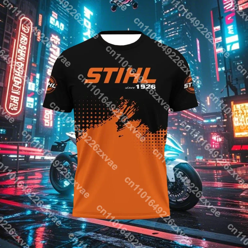Новая мужская быстросохнущая футболка с принтом STIHL, удобная дышащая футболка для спорта и отдыха, впитывающая пот, гоночный топ с короткими рукавами
Новая мужская быстросохнущая футболка с принтом STIHL, удобная дышащая футболка для спорта и отдыха, впитывающая пот, гоночный топ с короткими рукавами
