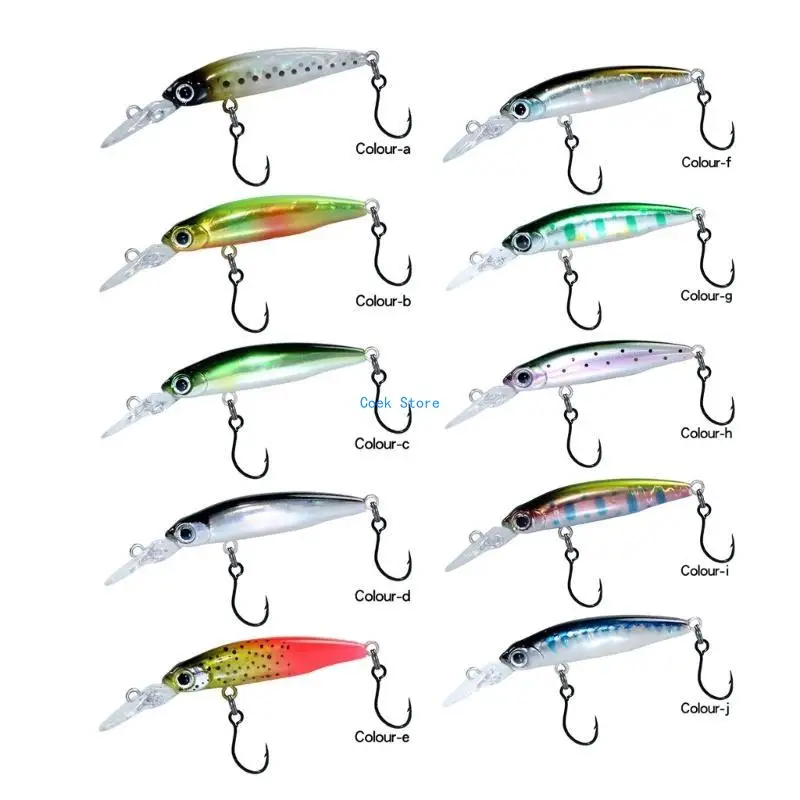 11UE Crankbait Fishing Lures, 1.8g 40mm Fishing Baits, Sinking Fishing Hard Baits Freshwater Lures Trouts Sea Fishing Lures
11UE Crankbait Fishing Lures, 1.8g 40mm Fishing Baits, Sinking Fishing Hard Baits Freshwater Lures Trouts Sea Fishing Lures