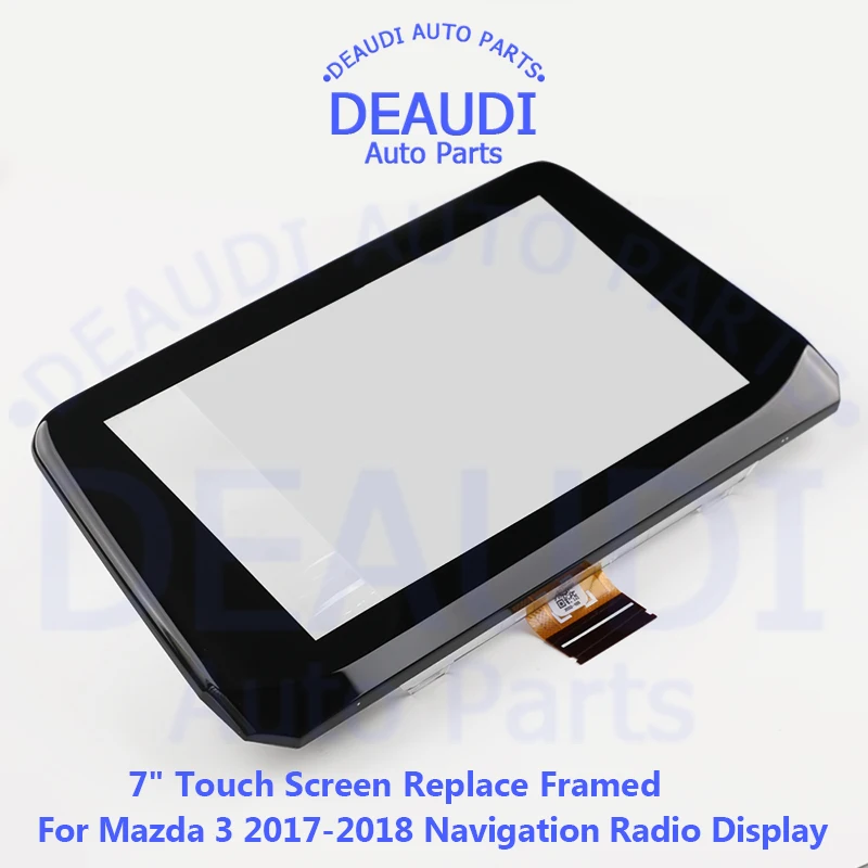 7 Inch 50 Pins Touch Screen Glass Digitizer Panle for 2017-2018 Mazda 3 Car Radio LCD Replacement Parts Accessory
7 Inch 50 Pins Touch Screen Glass Digitizer Panle for 2017-2018 Mazda 3 Car Radio LCD Replacement Parts Accessory