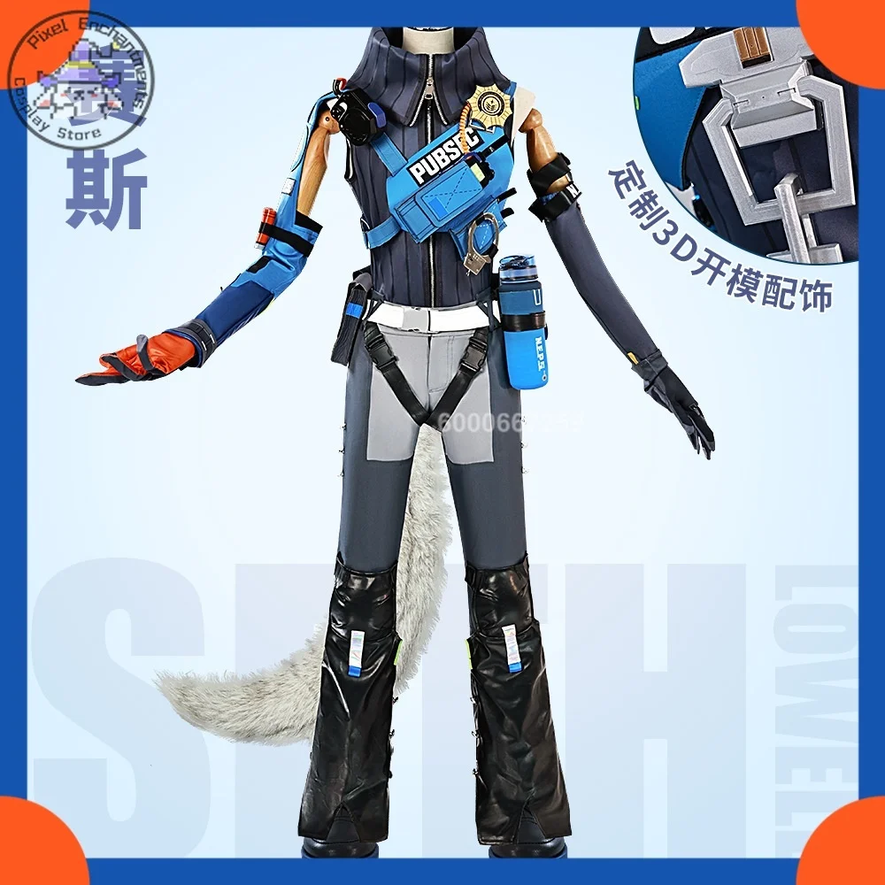 Zenless Zone Zero Seth Halloween Party Cosplay Costume Anime-style Games Two-dimensional Game - Licensed Role-playing Chic Edge
Zenless Zone Zero Seth Halloween Party Cosplay Costume Anime-style Games Two-dimensional Game - Licensed Role-playing Chic Edge