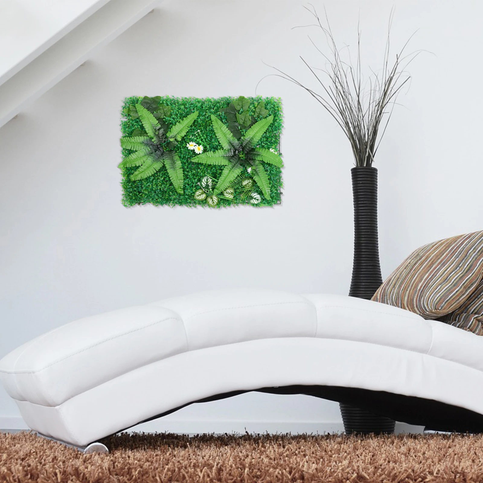 Artificial Grass Wall Panel Green Decor Plant Hedge Background Fake PVC Outdoor Plants Realistic Simulation Garden Indoor
Artificial Grass Wall Panel Green Decor Plant Hedge Background Fake PVC Outdoor Plants Realistic Simulation Garden Indoor
