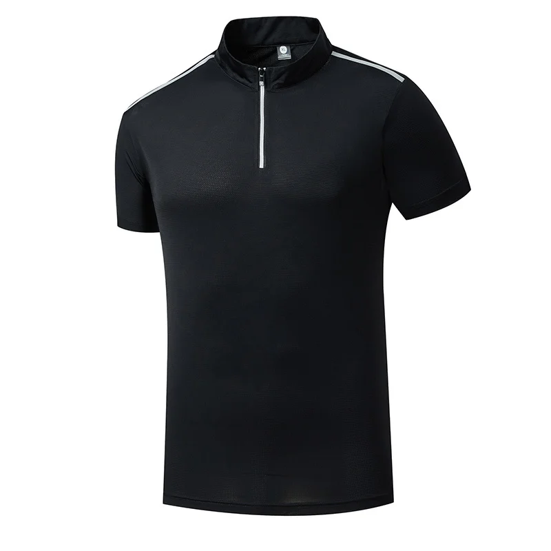 Summer New Ice Silk Cool Nylon Ultra-Slip Polo Shirt With High Quality Casual Trend Thin Fashion Short-Sleeved T-Shirt
Summer New Ice Silk Cool Nylon Ultra-Slip Polo Shirt With High Quality Casual Trend Thin Fashion Short-Sleeved T-Shirt