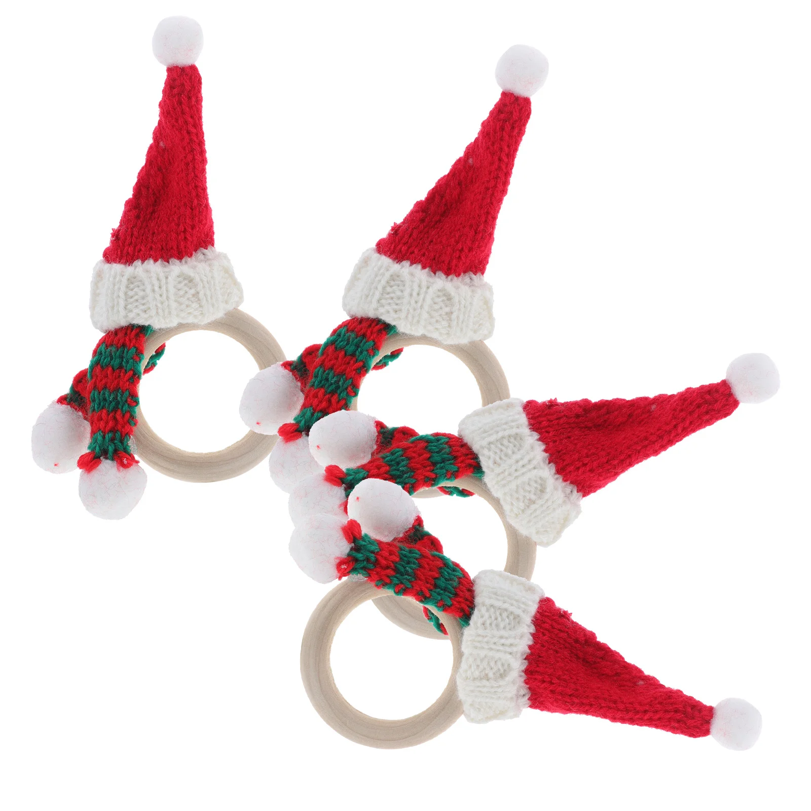 4 Pcs Modern Napkin Rings Holder Decor Holders Hat Shaped Festive Holding Holiday
4 Pcs Modern Napkin Rings Holder Decor Holders Hat Shaped Festive Holding Holiday