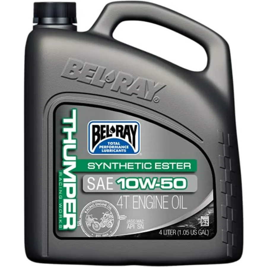 Моторное масло OIL THUMPER SYN 10W-50 для высокопроизводительных автомобилей, синтетическая формула, черный цвет, длительная защита и улучшенные характеристики
Моторное масло OIL THUMPER SYN 10W-50 для высокопроизводительных автомобилей, синтетическая формула, черный цвет, длительная защита и улучшенные характеристики