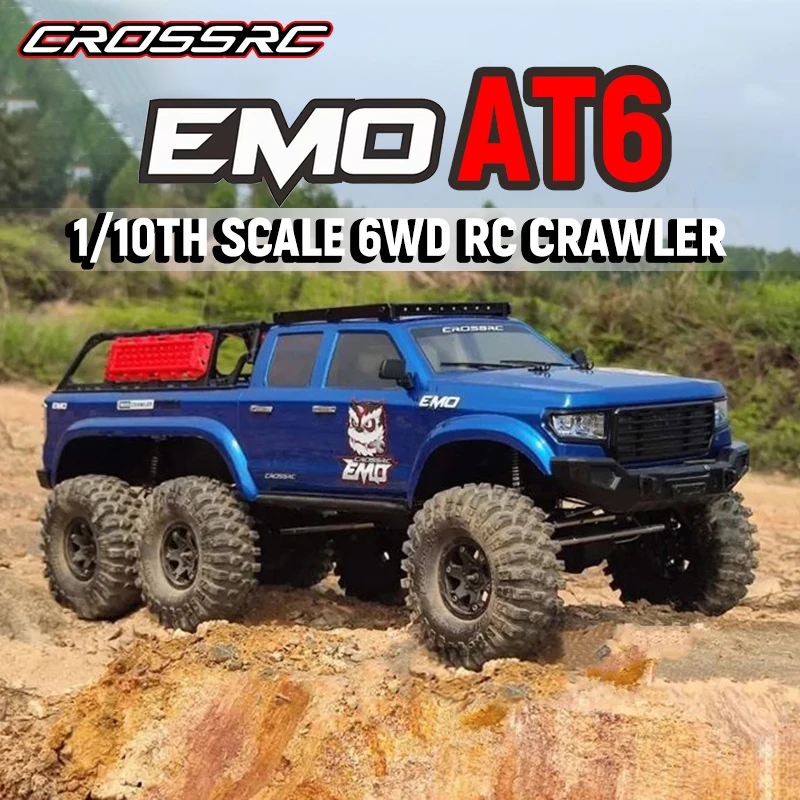 CROSSRC AT6 1/10 6WD Remote Control Electric Model Climbing Car Off-Road High And Low Speed Front And Rear Differential Lock RTR
CROSSRC AT6 1/10 6WD Remote Control Electric Model Climbing Car Off-Road High And Low Speed Front And Rear Differential Lock RTR