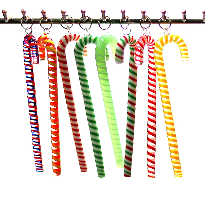 2pcs Glass Christmas Candy Cane Stick Ornaments Xmas Tree Hanging Crutch Pendant New Year Party Decor Favor Navidad Natal Gifts
2pcs Glass Christmas Candy Cane Stick Ornaments Xmas Tree Hanging Crutch Pendant New Year Party Decor Favor Navidad Natal Gifts