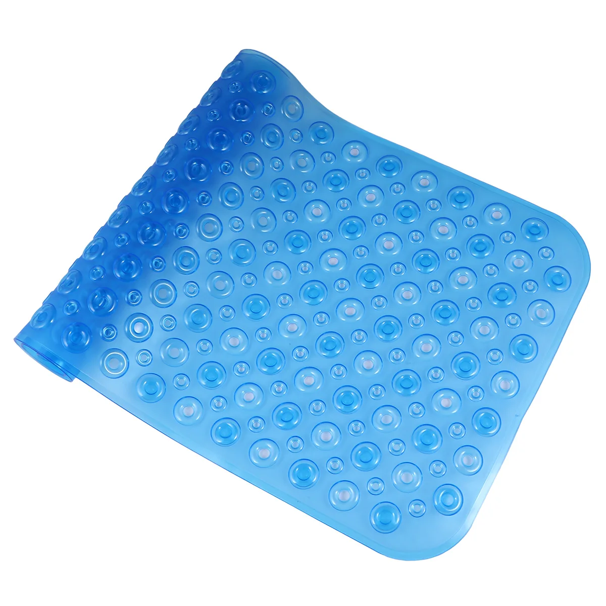 Bathroom Non-slip Floor Mat Grey Shower Mats Washable PVC Bathmat with Donut Design for Feet Massage Quick Drainage Suction Cups
Bathroom Non-slip Floor Mat Grey Shower Mats Washable PVC Bathmat with Donut Design for Feet Massage Quick Drainage Suction Cups