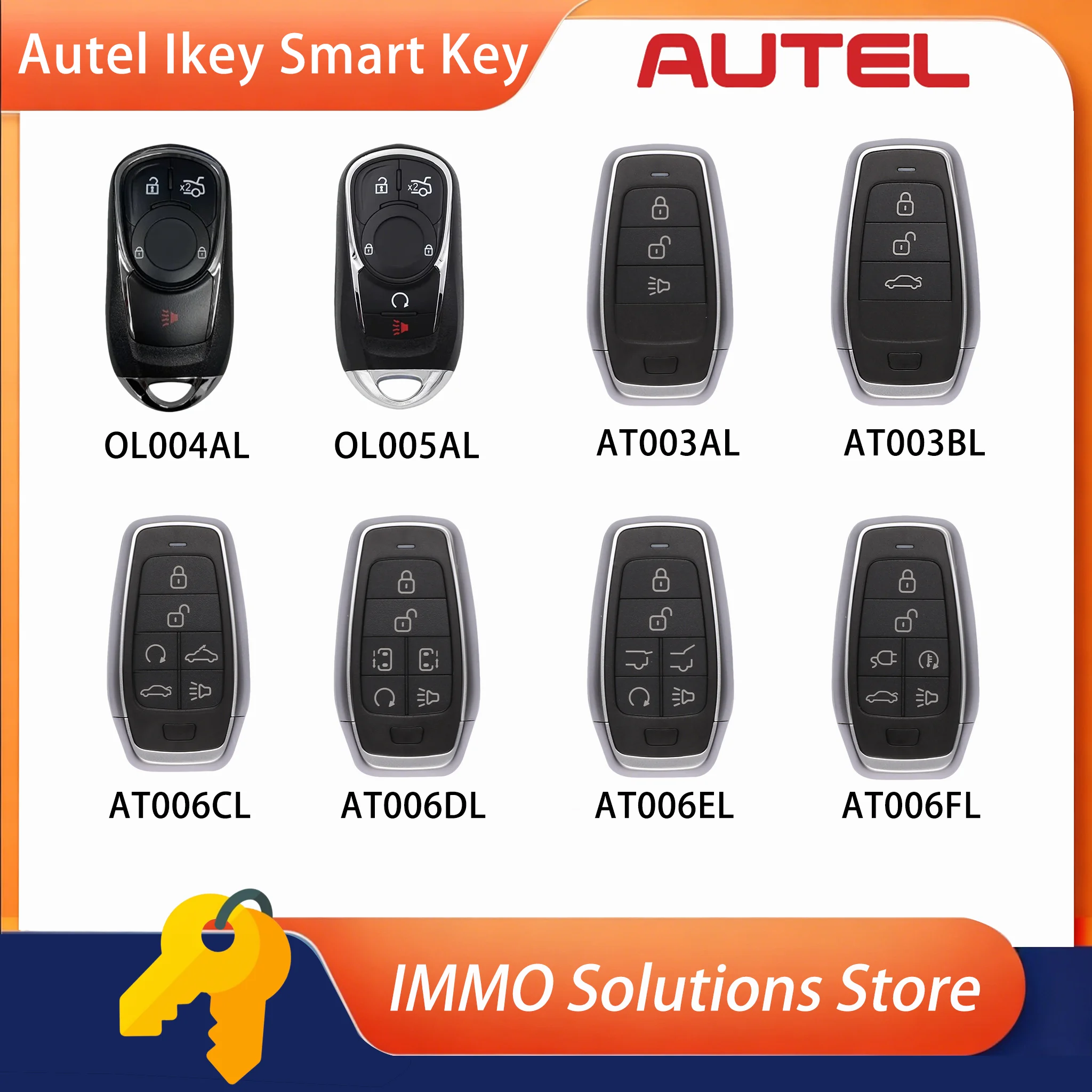 AUTEL IKEY SMART KEY AT003AL AT003BL AT006CL AT006DL AT006EL AT006FL AT007AL
AUTEL IKEY SMART KEY AT003AL AT003BL AT006CL AT006DL AT006EL AT006FL AT007AL