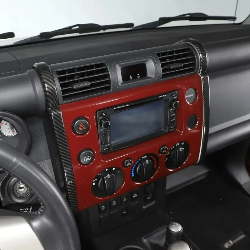 For Toyota FJ Cruiser 2007-2021 ABS Carbon Fiber Car Center Control Navigation Side Cover Trim Interior Car Accessories
For Toyota FJ Cruiser 2007-2021 ABS Carbon Fiber Car Center Control Navigation Side Cover Trim Interior Car Accessories