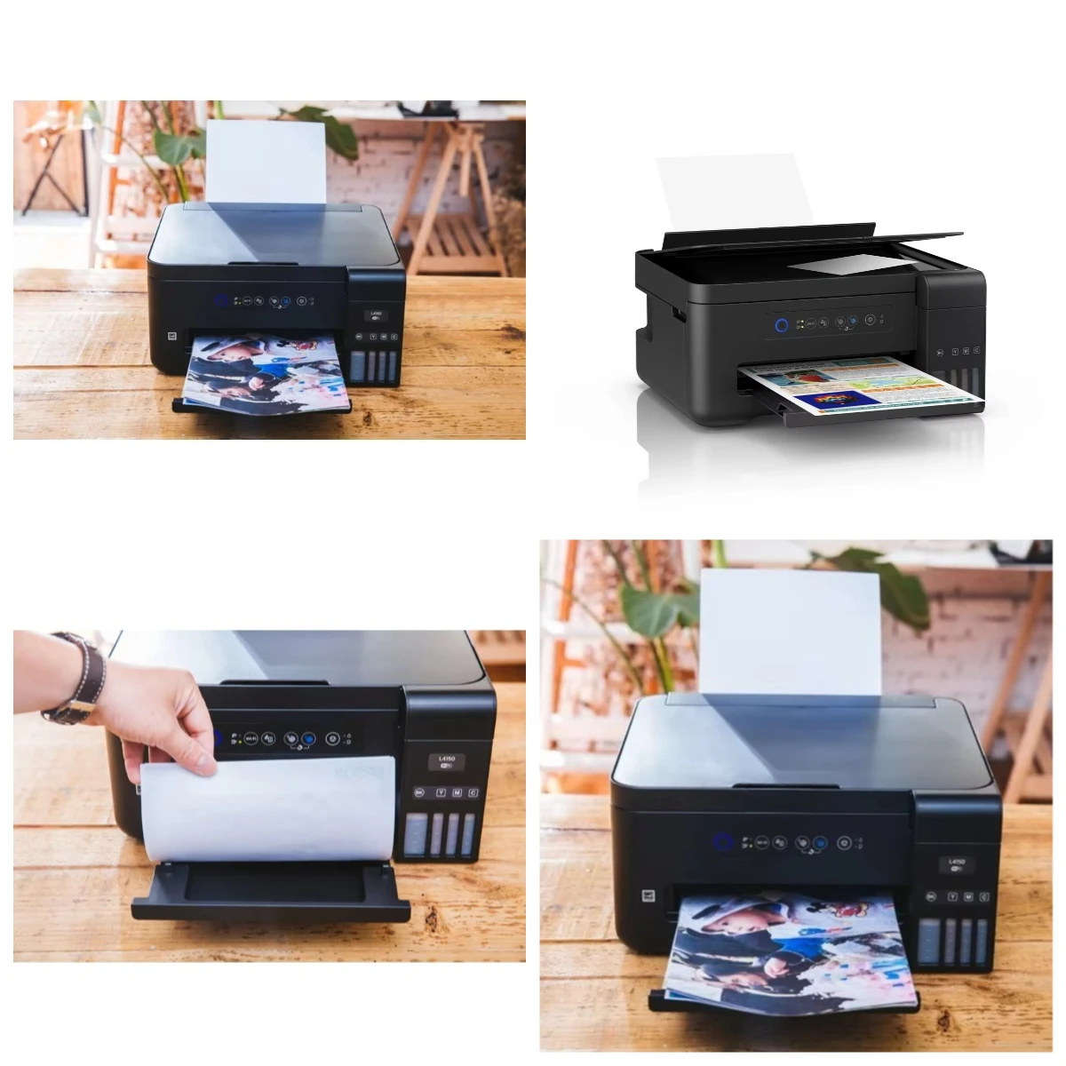 WJW All in One A4 Dye Ink Digital Automatic Sublimation Printer Inkjet Printing Copy Scan Machine for L4150/L4263/L4268/L4269/L4
WJW All in One A4 Dye Ink Digital Automatic Sublimation Printer Inkjet Printing Copy Scan Machine for L4150/L4263/L4268/L4269/L4