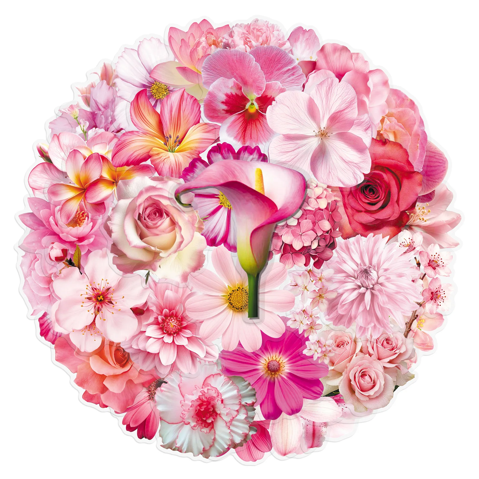 50PCS Cartoon Pink Flower Sticker DIY PET Decoration Mobile Phone Case Notebook Water Cup Waterproof Graffiti Toy Gift Decals
50PCS Cartoon Pink Flower Sticker DIY PET Decoration Mobile Phone Case Notebook Water Cup Waterproof Graffiti Toy Gift Decals