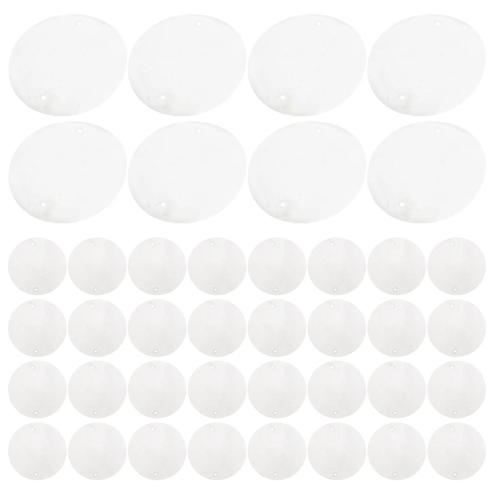 100 Pcs Shell Decorations Natural Round Shells Pieces Handmade Wind Chime DIY Crafts Hanging Accessories Jewelry Materials Beads
100 Pcs Shell Decorations Natural Round Shells Pieces Handmade Wind Chime DIY Crafts Hanging Accessories Jewelry Materials Beads
