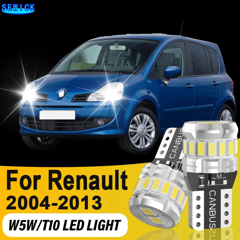 2x для Renault Modus/Grand S 2004 2005 2006 2007-2013 T10 W5W Canbus автомобильная лампа, Верхняя лампа для багажника, парковочного номерного знака
2x для Renault Modus/Grand S 2004 2005 2006 2007-2013 T10 W5W Canbus автомобильная лампа, Верхняя лампа для багажника, парковочного номерного знака