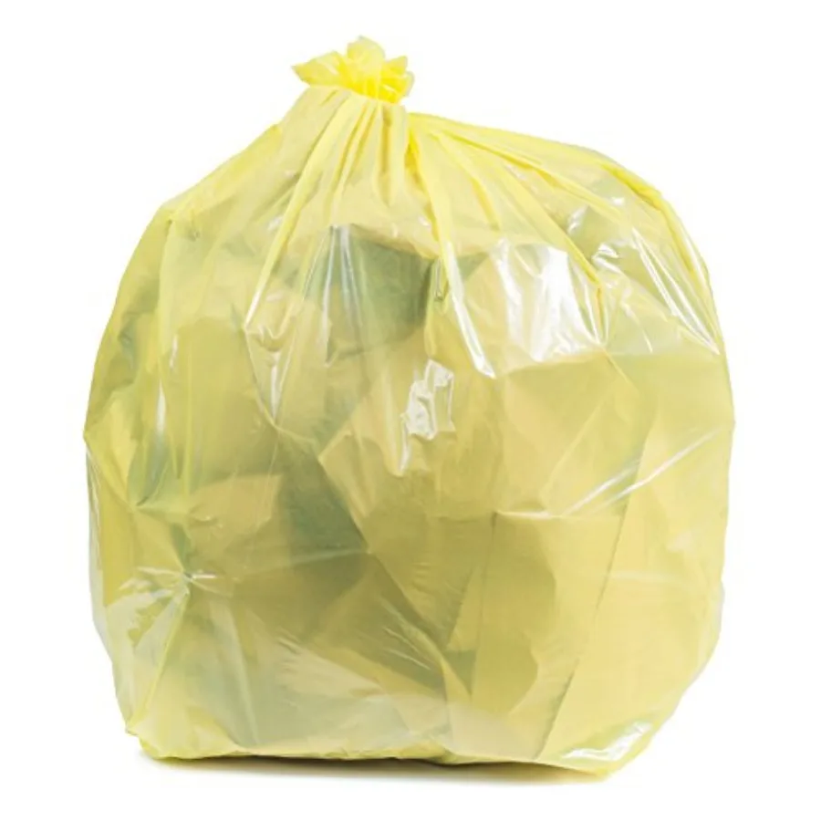 64-65 Gallon Trash Can Liners for Toter │ 1.5 Mil │ Yellow Heavy Duty Garbage Bags │ 50" x 60" 50 Count (W65LDYTL)
64-65 Gallon Trash Can Liners for Toter │ 1.5 Mil │ Yellow Heavy Duty Garbage Bags │ 50" x 60" 50 Count (W65LDYTL)