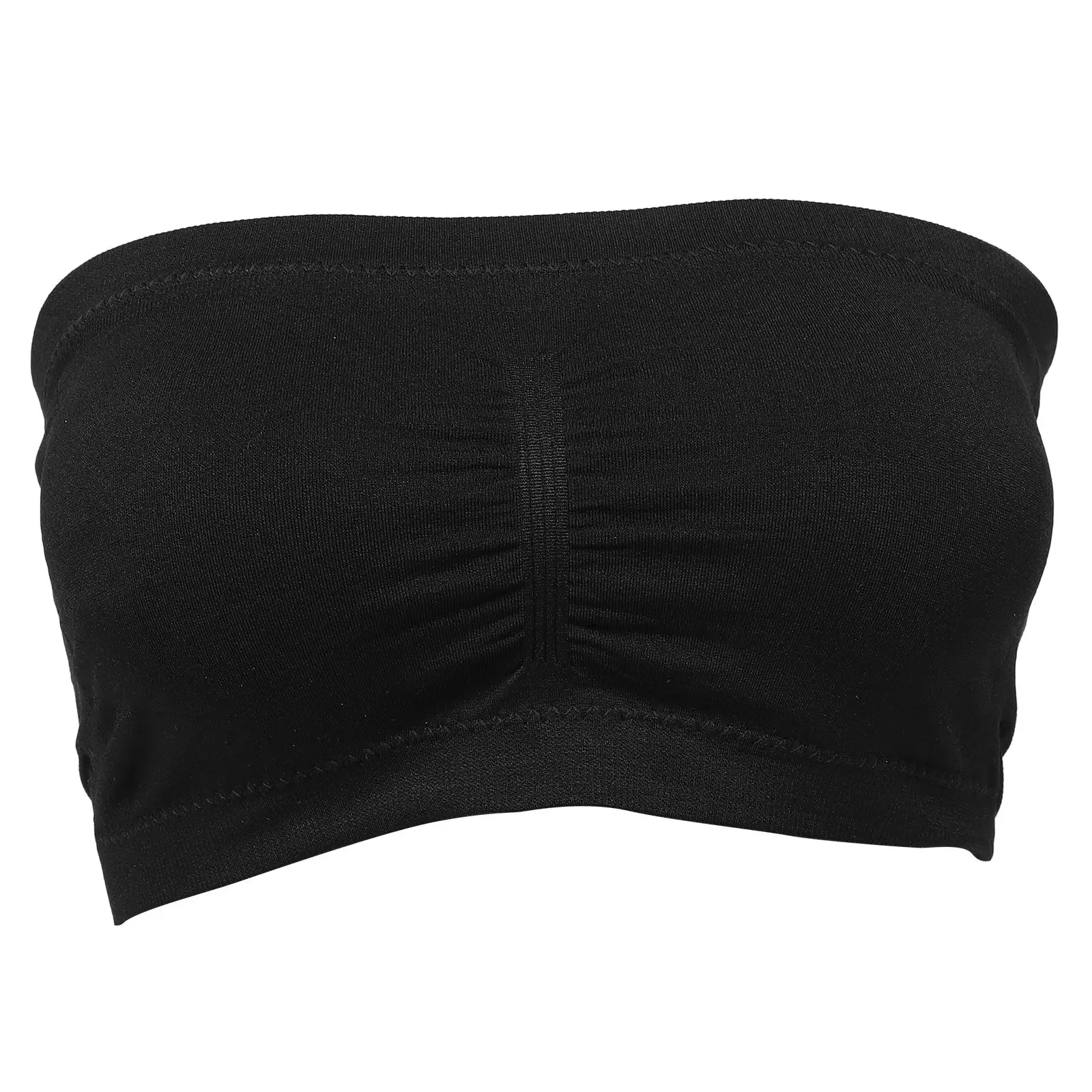 Strapless Wrap Bra Tops Tube Bras Underwear Seamless Women Lady Invisible Bras Removable Pads Elastic Design Double Layer
Strapless Wrap Bra Tops Tube Bras Underwear Seamless Women Lady Invisible Bras Removable Pads Elastic Design Double Layer