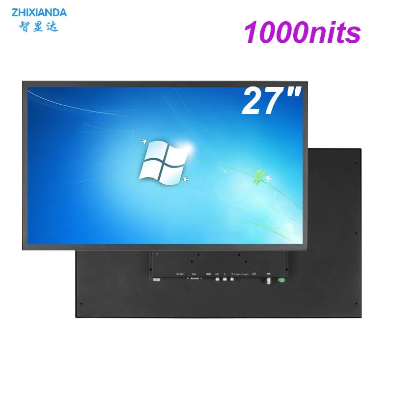 ZHIXIANDA Открытый 1000NITS 27-дюймовый 1920*1080 IPS промышленный сенсорный монитор VESA настенное крепление ЖК-дисплей HDMI/VGA для киоска
ZHIXIANDA Открытый 1000NITS 27-дюймовый 1920*1080 IPS промышленный сенсорный монитор VESA настенное крепление ЖК-дисплей HDMI/VGA для киоска