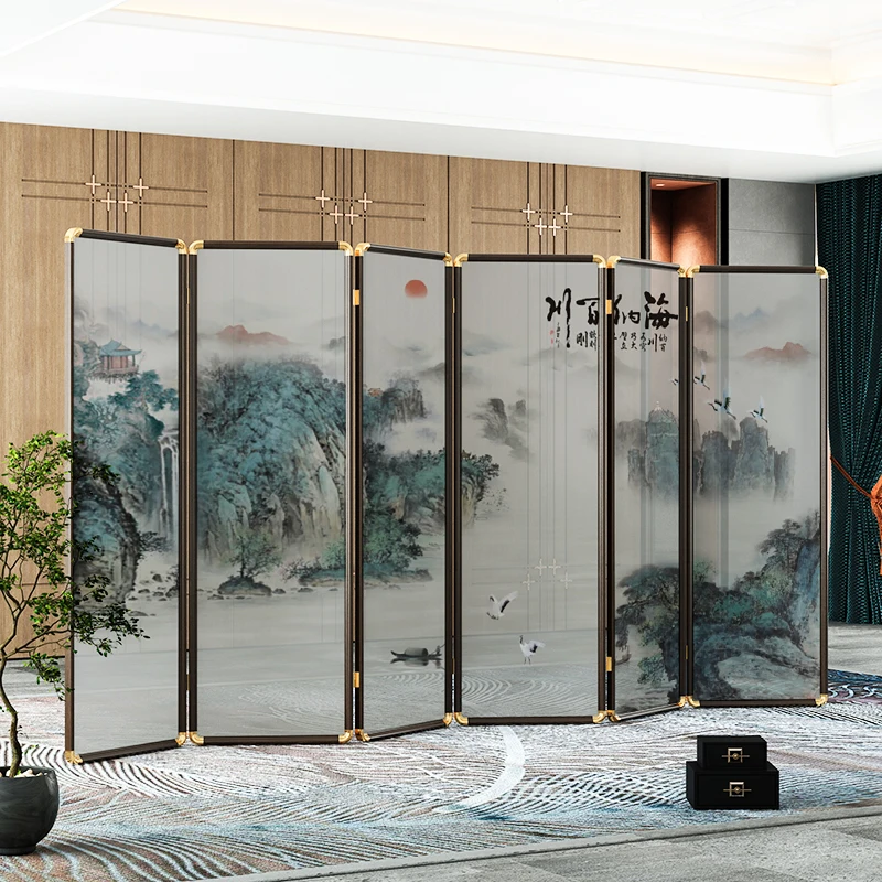 Chinese retro landscape, the sea is inclusive of all rivers, folding screen office entrance blocks partition wall of the
Chinese retro landscape, the sea is inclusive of all rivers, folding screen office entrance blocks partition wall of the