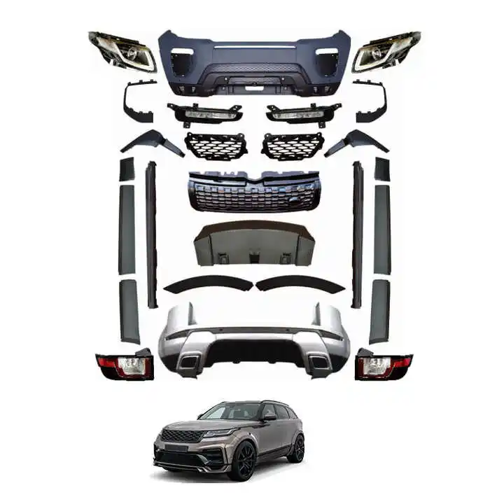 Factory Sales Front & Rear Bumper Headlights & Tail Lights Body Kits for Evoque 2010-2015 2016 Upgrade Included
Factory Sales Front & Rear Bumper Headlights & Tail Lights Body Kits for Evoque 2010-2015 2016 Upgrade Included