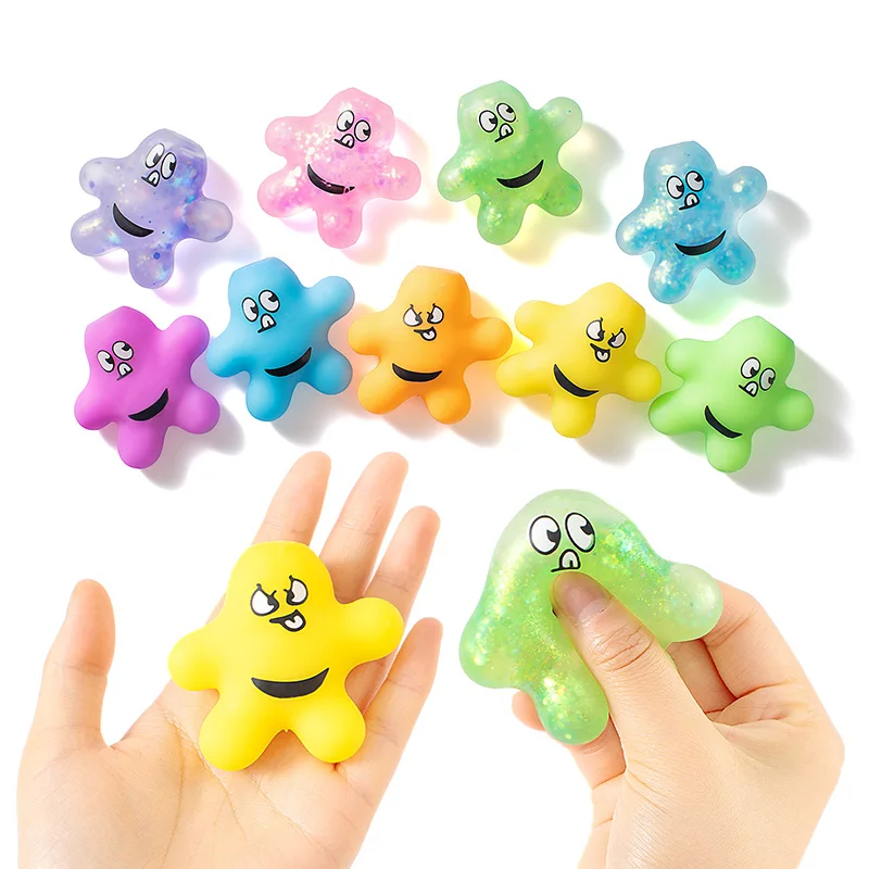 Multi-colors Cute Starfish Antistress Squishy Toys Stress Relief Balls Anxiety Release Sensory Fidget Toys For Office Classroom
Multi-colors Cute Starfish Antistress Squishy Toys Stress Relief Balls Anxiety Release Sensory Fidget Toys For Office Classroom