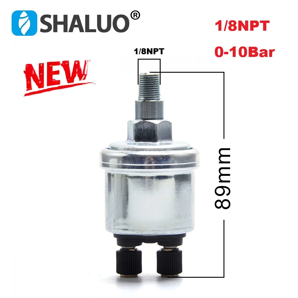 Универсальный датчик давления масла с длинным штоком, 0-10 бар, 1/8 NPT, для дизельных двигателей, с разъемом, из нержавеющей стали, запчасти для генераторов
Универсальный датчик давления масла с длинным штоком, 0-10 бар, 1/8 NPT, для дизельных двигателей, с разъемом, из нержавеющей стали, запчасти для генераторов