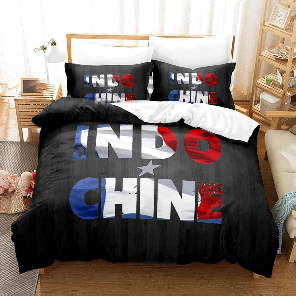 3D Print Indochine Rock Bedding Set Pillowcase Single Twin Full Queen King Size Bed Set Aldult Kid Bedroom Duvetcover Sets
3D Print Indochine Rock Bedding Set Pillowcase Single Twin Full Queen King Size Bed Set Aldult Kid Bedroom Duvetcover Sets