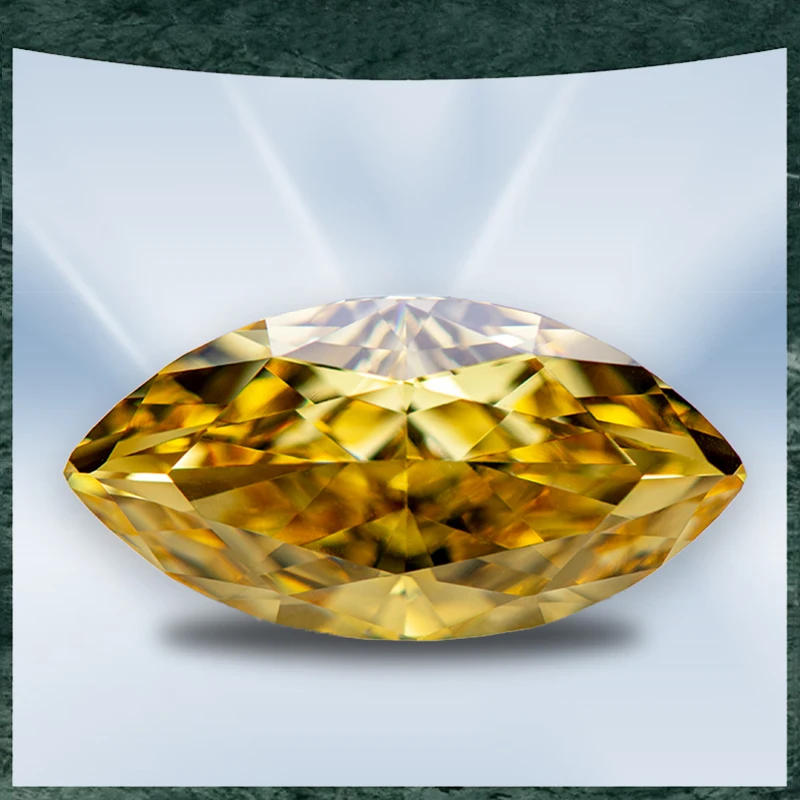 Cubic Zirconia No Certificate Crushed Ice Cut Marquise Shape Yellow Color Charms Beads for Diy Top Jewelry Making Materials
Cubic Zirconia No Certificate Crushed Ice Cut Marquise Shape Yellow Color Charms Beads for Diy Top Jewelry Making Materials