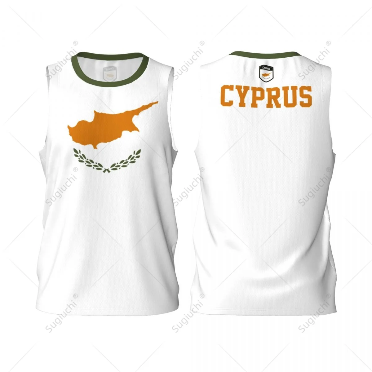Cyprus Flag Men Basketball Sports Running Fitness Multifunction Sleeveless tshirt Exclusive Custom Name Nunber
Cyprus Flag Men Basketball Sports Running Fitness Multifunction Sleeveless tshirt Exclusive Custom Name Nunber