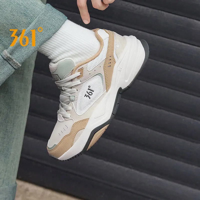 361 Degrees Women Casual Sports Shoes Retro Thick-soled Running Mesh Lightweight Wear-resistant Soft Female Sneakers 682436765
361 Degrees Women Casual Sports Shoes Retro Thick-soled Running Mesh Lightweight Wear-resistant Soft Female Sneakers 682436765
