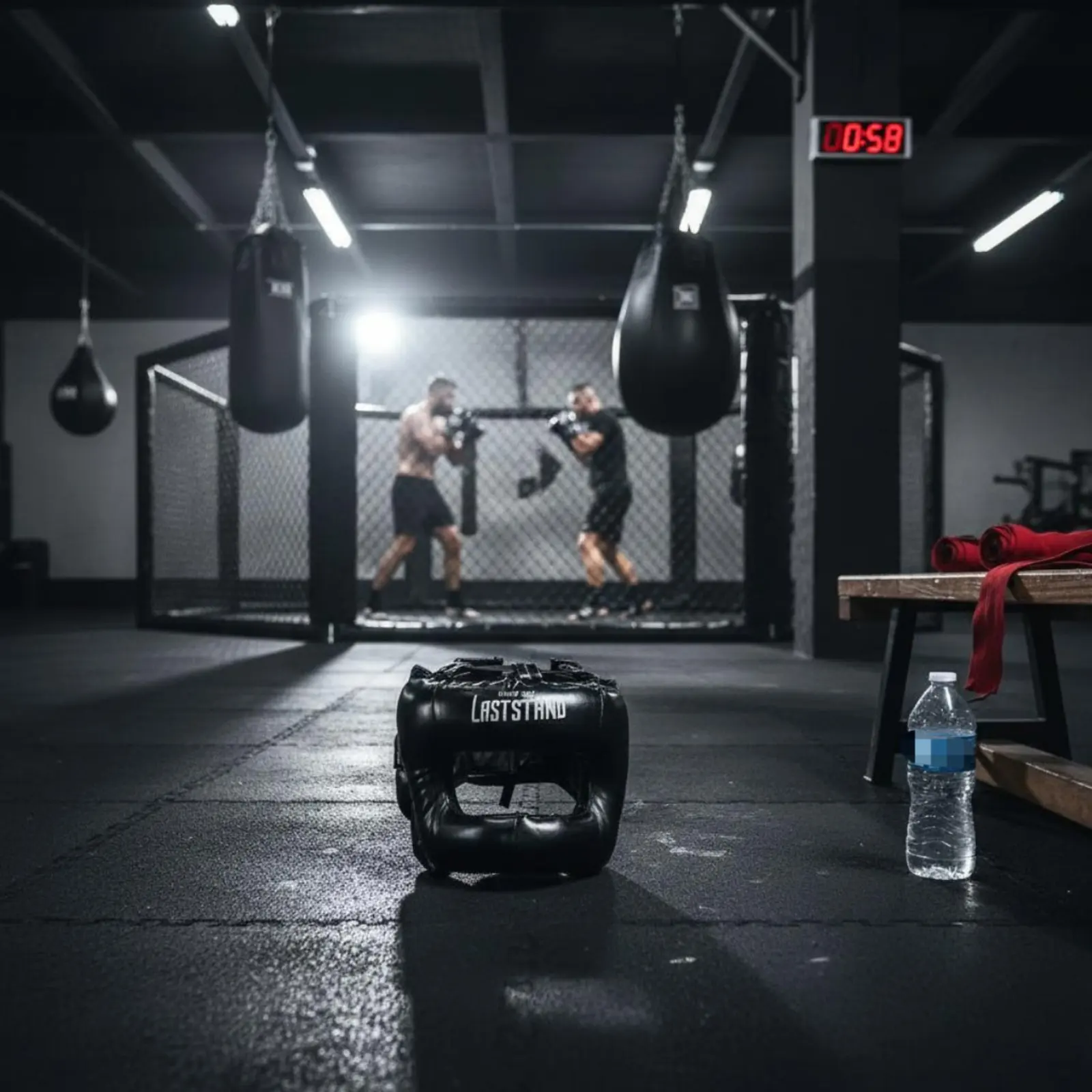 Nose Guard Combat Helmet Training Safety Full Face Boxing Headgear MMA Sparring Helmet Shock Absorbing Padding MMA Headgear
Nose Guard Combat Helmet Training Safety Full Face Boxing Headgear MMA Sparring Helmet Shock Absorbing Padding MMA Headgear