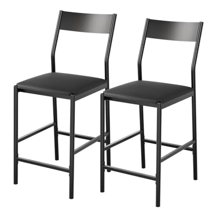 Modern Bar Stools Set of, Inch Counter Height, PU Leather Barstools with Backrest and Footrest, 300 LB Capacity, Chair for Bar,
Modern Bar Stools Set of, Inch Counter Height, PU Leather Barstools with Backrest and Footrest, 300 LB Capacity, Chair for Bar,
