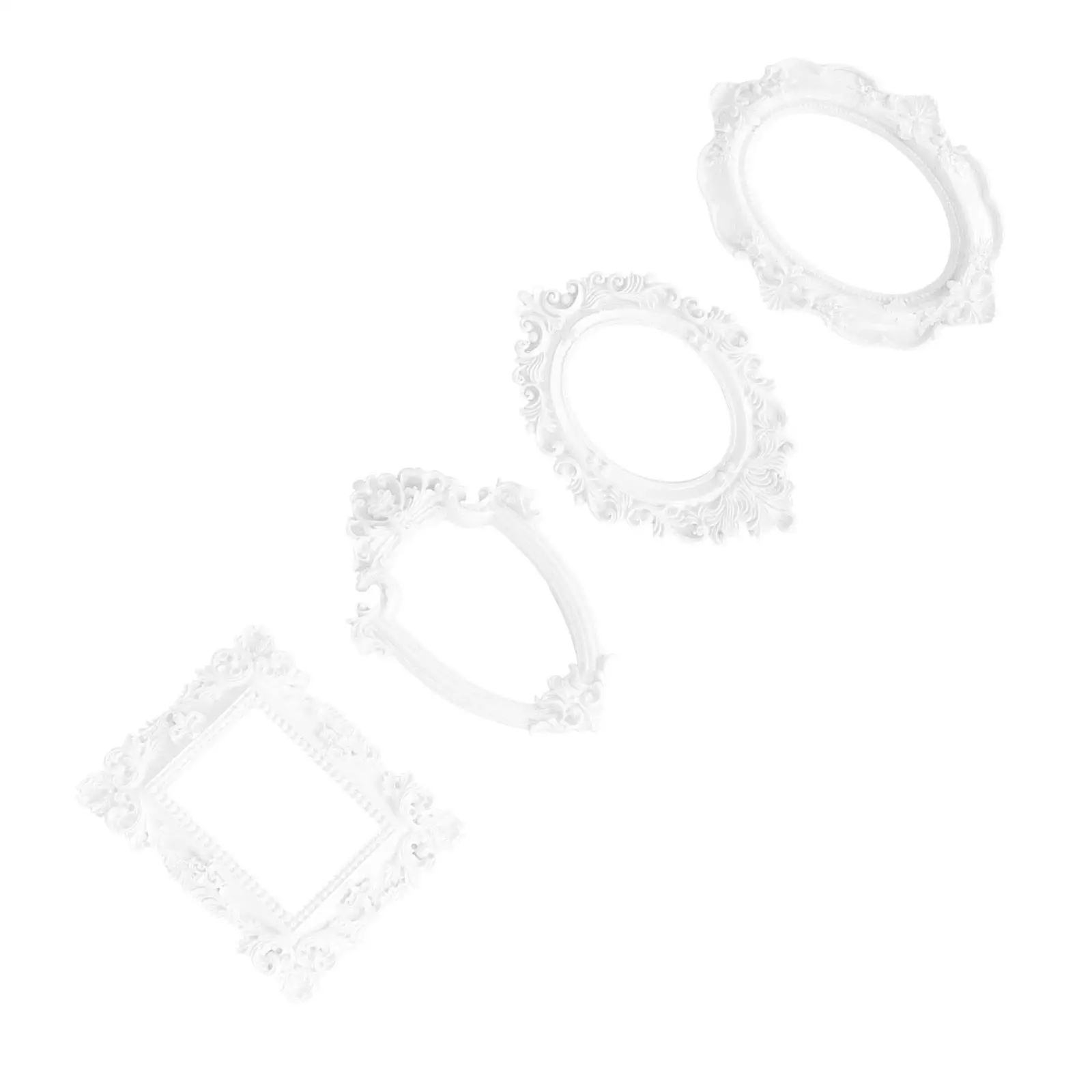 4Pcs Mini Resin Frames Vintage Photo Props Suitable Home Decor Bedroom Living Study Creative Picture Frame Decorations
4Pcs Mini Resin Frames Vintage Photo Props Suitable Home Decor Bedroom Living Study Creative Picture Frame Decorations