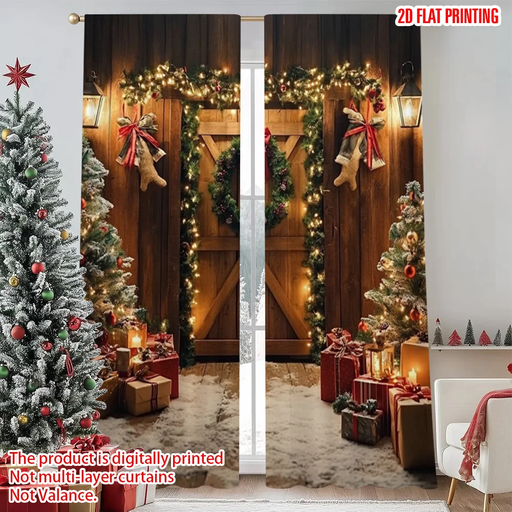 2pcs 2D flat printing Merry Christmas Popular Window Drapes Christmas11 Durable Polyester Without Electricity Spring Perfect for
2pcs 2D flat printing Merry Christmas Popular Window Drapes Christmas11 Durable Polyester Without Electricity Spring Perfect for