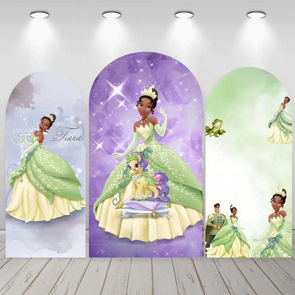 Disney Princess Tiana and the Frog Cartoon Arch Backdrop Girls Children Birthday Party Decorations Baby Shower Photography Props
Disney Princess Tiana and the Frog Cartoon Arch Backdrop Girls Children Birthday Party Decorations Baby Shower Photography Props