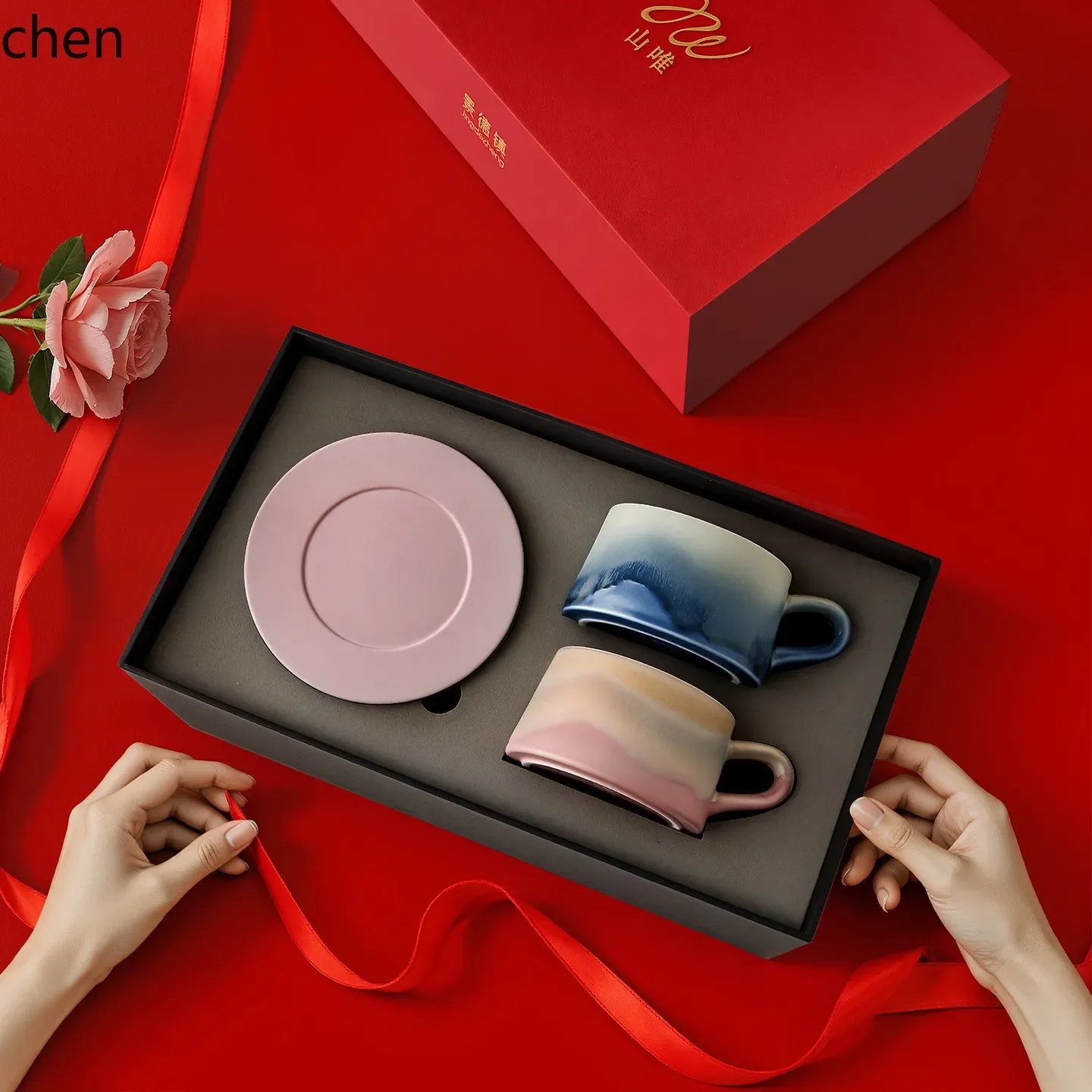 A8 wedding gift couple cup ceramic coffee cup and saucer set for newlyweds engagement gift box
A8 wedding gift couple cup ceramic coffee cup and saucer set for newlyweds engagement gift box