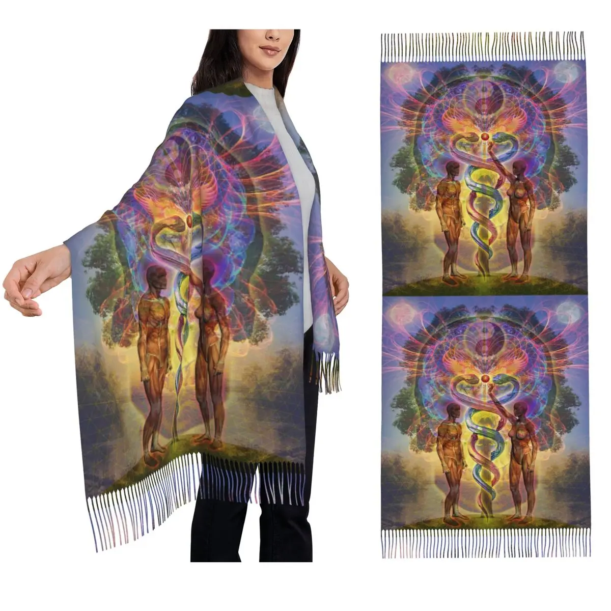 Hieros Gamos Scarf Tassel Scarves for Women Soft Warm Shawls and Wraps Large Fall Winter Shawl Wrap
Hieros Gamos Scarf Tassel Scarves for Women Soft Warm Shawls and Wraps Large Fall Winter Shawl Wrap