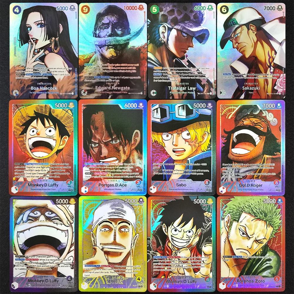 DIY Proxy One Piece OPCG English/Japanese Boa Hancock Newgate Luffy Ace Law Roger Zoro Smoker Sabo Taech Anime Flash Card Toy
DIY Proxy One Piece OPCG English/Japanese Boa Hancock Newgate Luffy Ace Law Roger Zoro Smoker Sabo Taech Anime Flash Card Toy