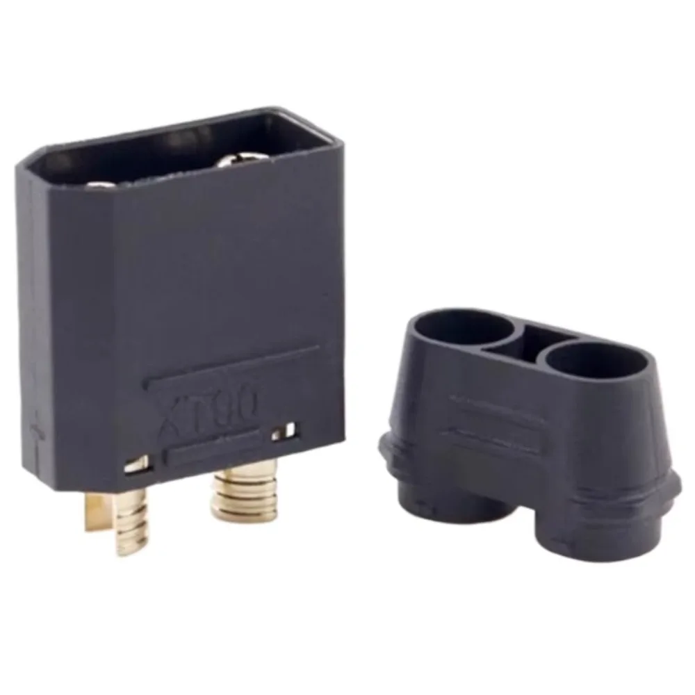 Amass XT90E Battery Connector Kits Mountable Connector with Protective Cover XT90E Male Plug Black Socket Gold-plated
Amass XT90E Battery Connector Kits Mountable Connector with Protective Cover XT90E Male Plug Black Socket Gold-plated