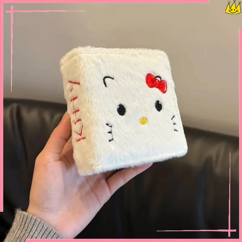 Симпатичная и красивая книга для хранения альбомов Hello Kitty, 3-дюймовая книга для хранения карточек знаменитостей, многофункциональная компактная плюшевая карточная книга
Симпатичная и красивая книга для хранения альбомов Hello Kitty, 3-дюймовая книга для хранения карточек знаменитостей, многофункциональная компактная плюшевая карточная книга